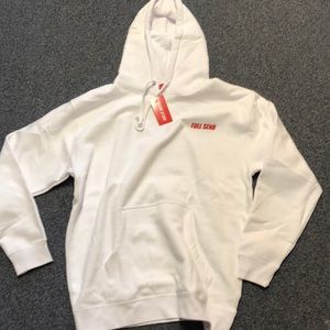 Nelk boys full send hoodie white
